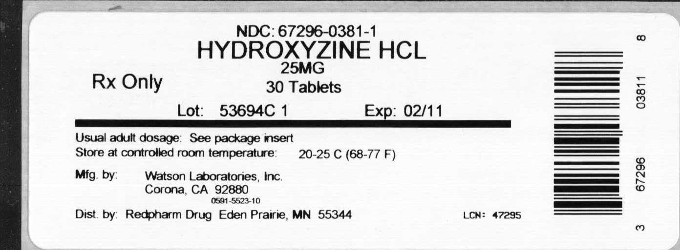 Hydroxyzine Anhydrous Lactose